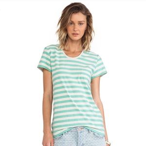 Marc by Marc Jacobs Pam stripe tee shirt can
